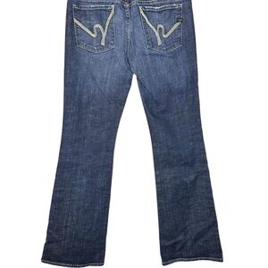 Citizens of Humanity Ingrid Stretch 002 Low Waist Flare Women Size 30